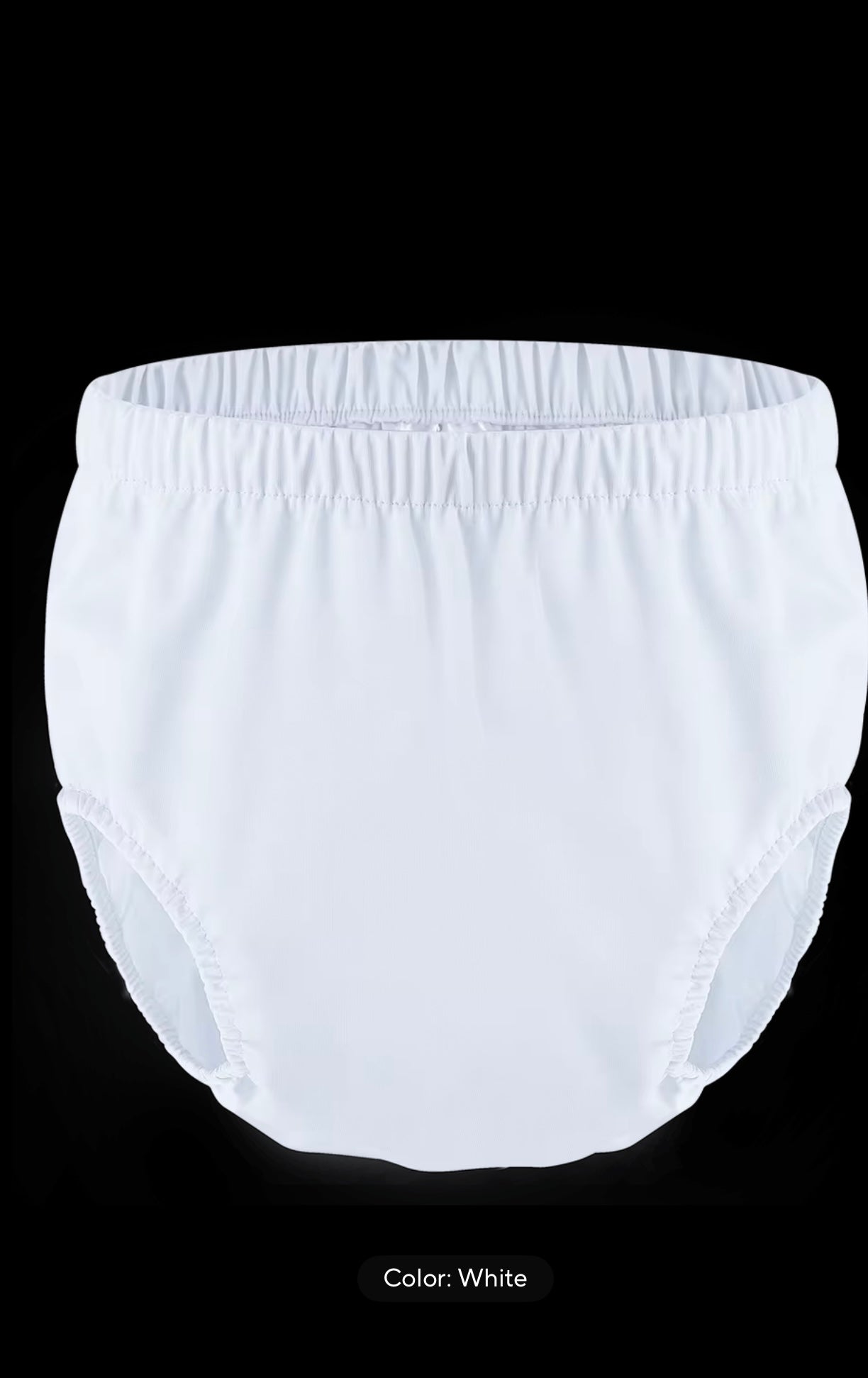 Waterproof Adult Cloth Diaper Pants – 1 Piece Reusable Leak-Proof Adult Swim Diaper for Elderly Care & Incontinence Support