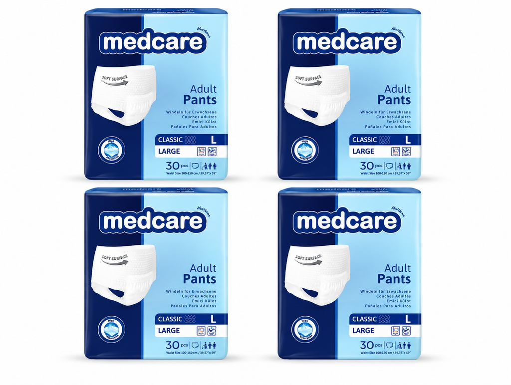 Premium Adult Diapers & Incontinence Care | Medcare Adult Pants UK