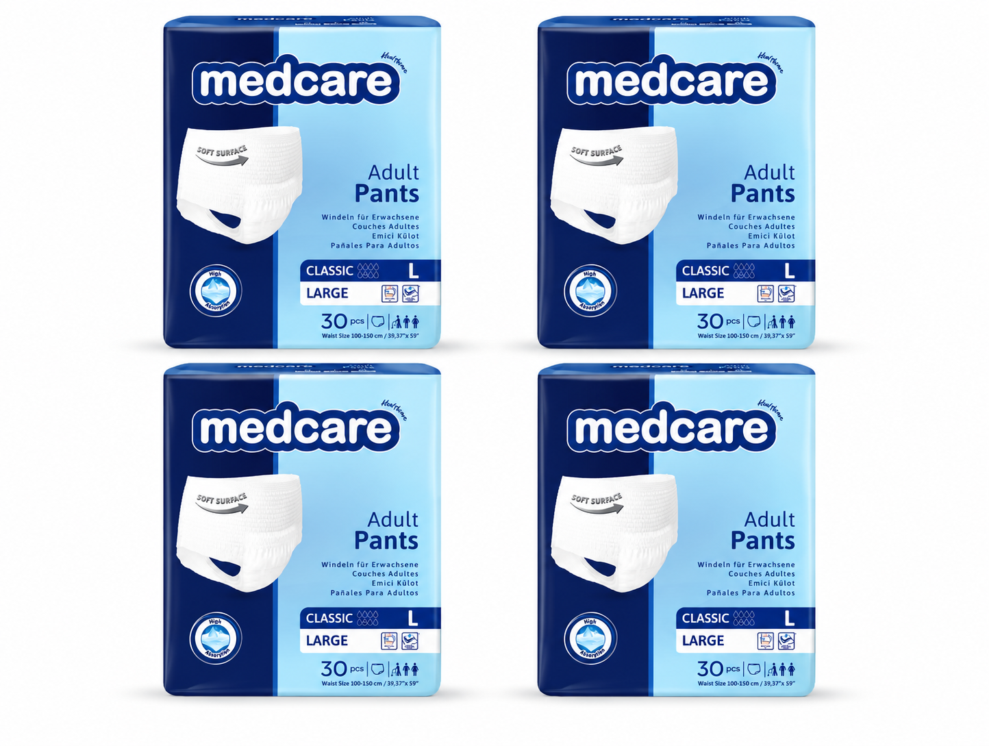 Premium Adult Diapers & Incontinence Care | Medcare Adult Pants UK