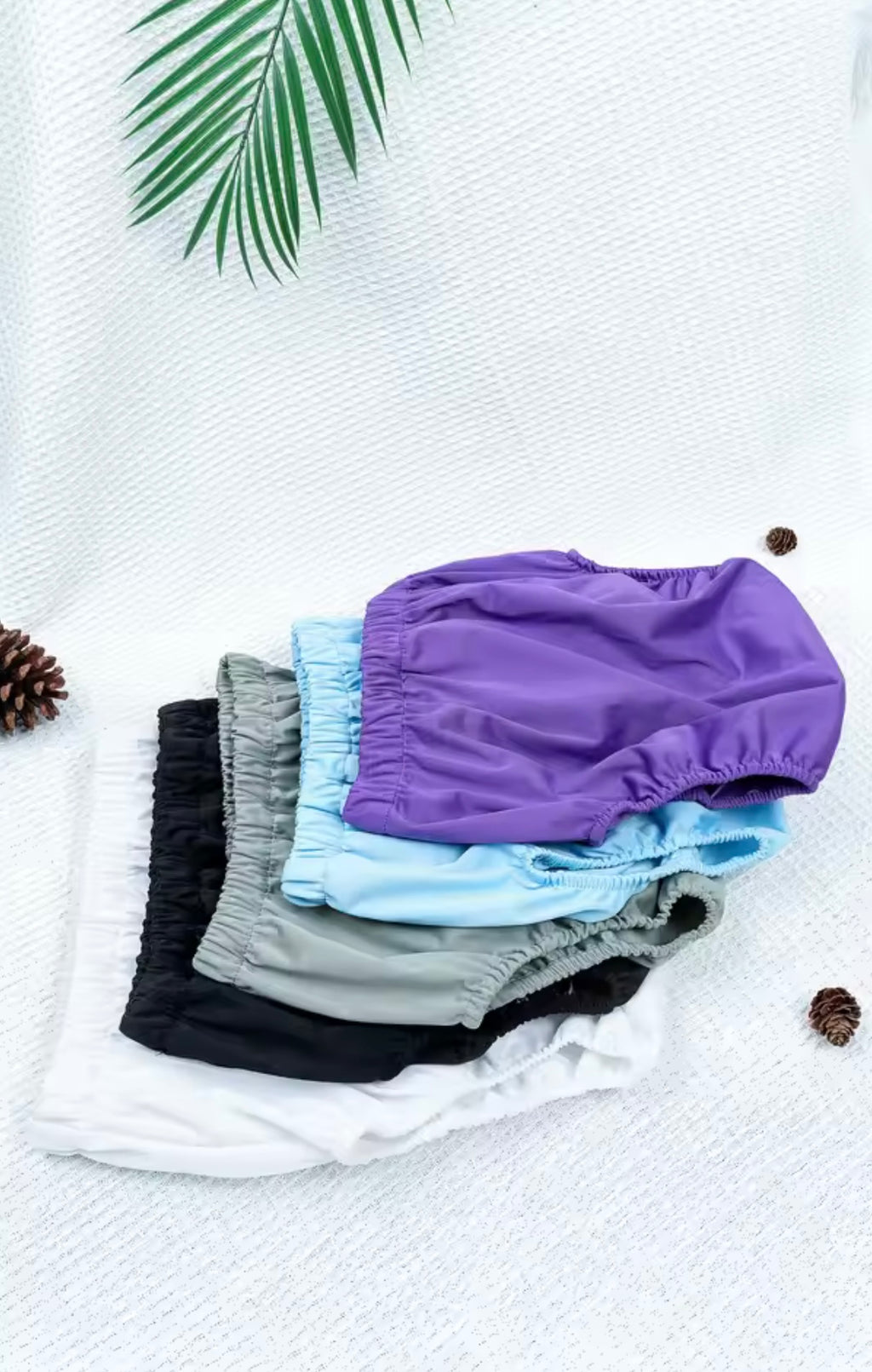 Waterproof Adult Cloth Diaper Pants – 1 Piece Reusable Leak-Proof Adult Swim Diaper for Elderly Care & Incontinence Support