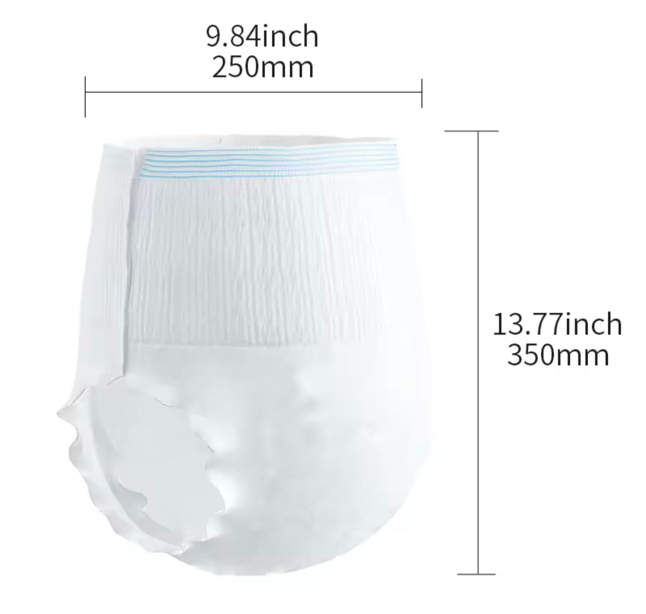 Best Adult Diaper Pants for Women & Men – M Size Ultra-Thin Breathable Adult Diapers, Highly Absorbent Incontinence Care, 30 Pieces