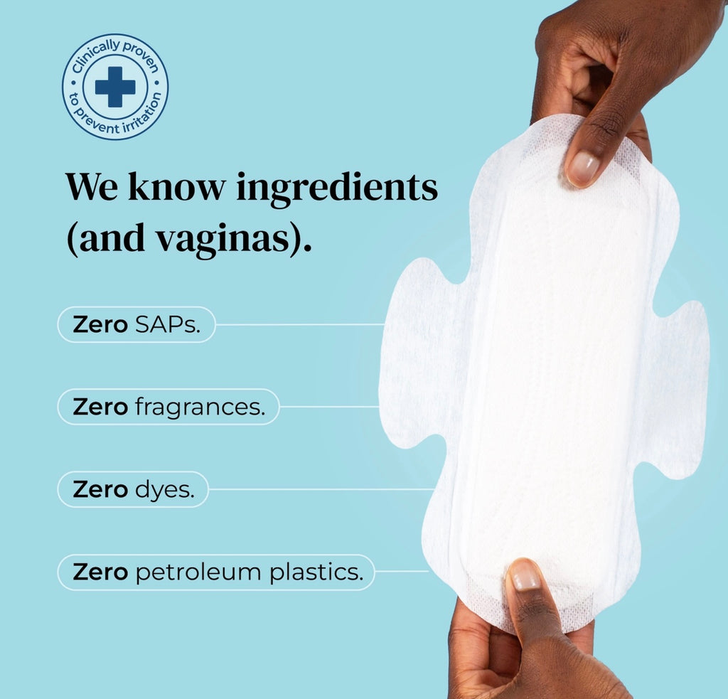 Pads for Women – Sanitary Pads with Wings, Period Pads for Day & Night Protection, Soft & Comfortable Feminine Hygiene Pads