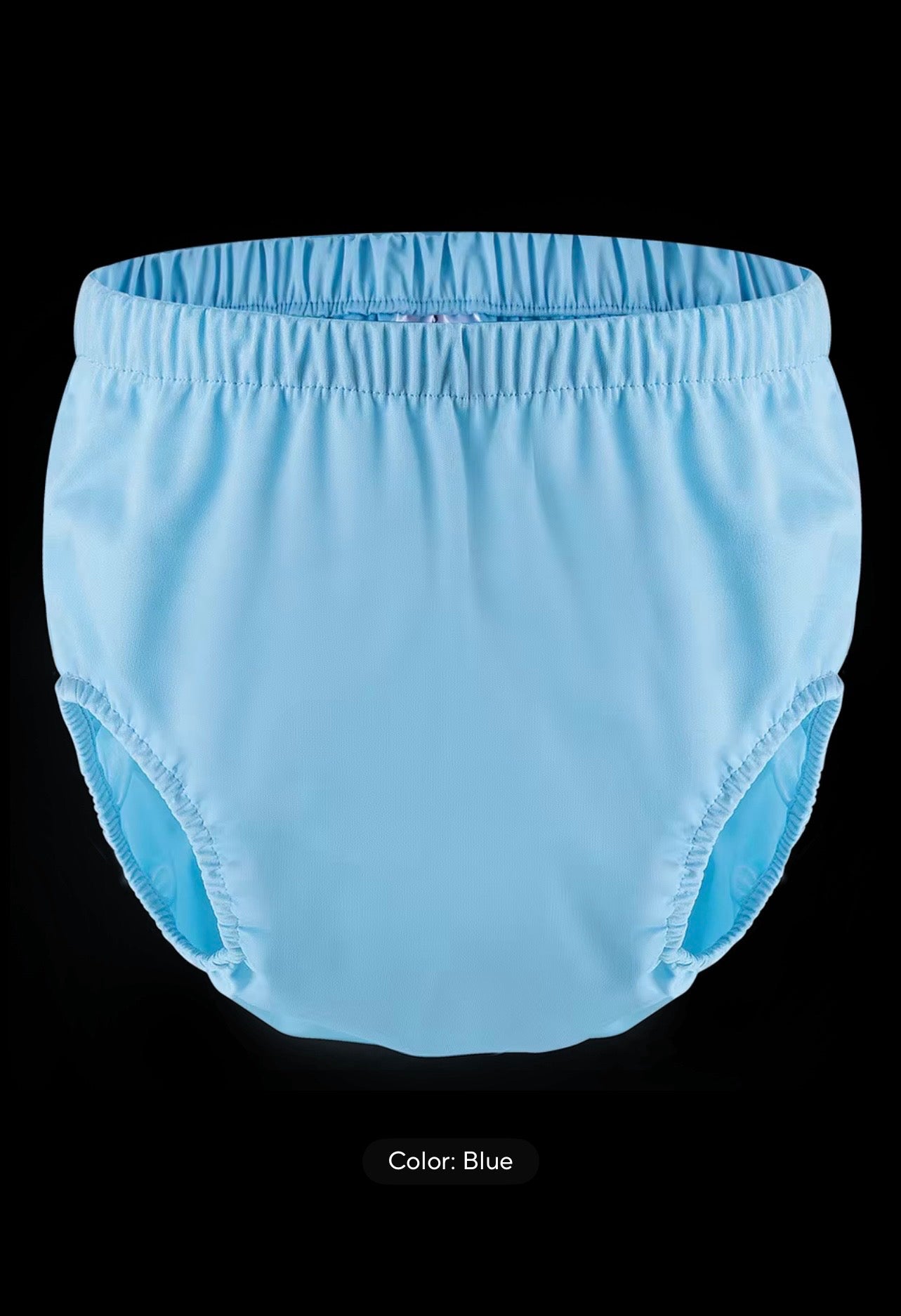 Waterproof Adult Cloth Diaper Pants – 1 Piece Reusable Leak-Proof Adult Swim Diaper for Elderly Care & Incontinence Support